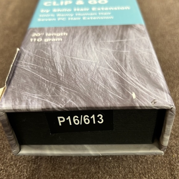 NEW 20” #P16/613 BTB 100% human hair clip extensions - Picture 9 of 10